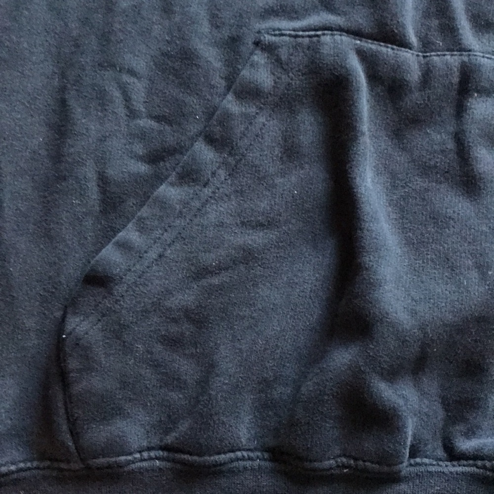 Sweet Bay Long Sleeve Black Camo Hoodie Sweater - Picture 6 of 6